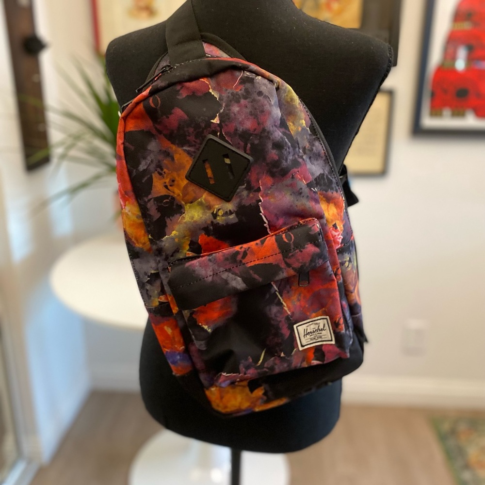 Herschel Heritage Shoulder Bag - Watercolor Floral